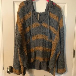 Free people hooded sweater